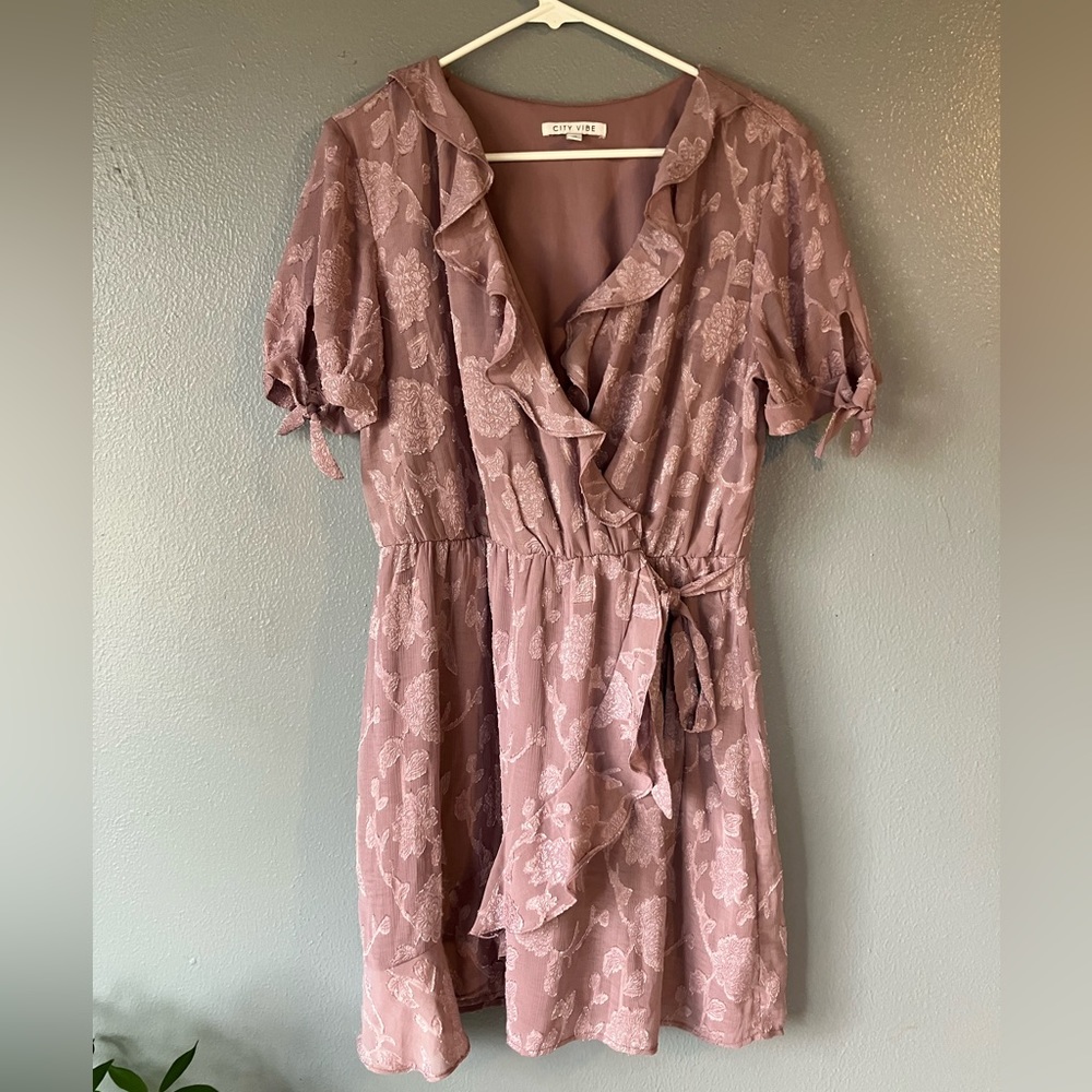 Mauve purple dress